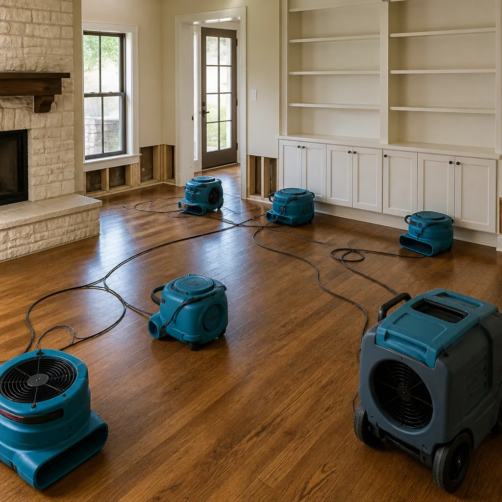 Water damage drying